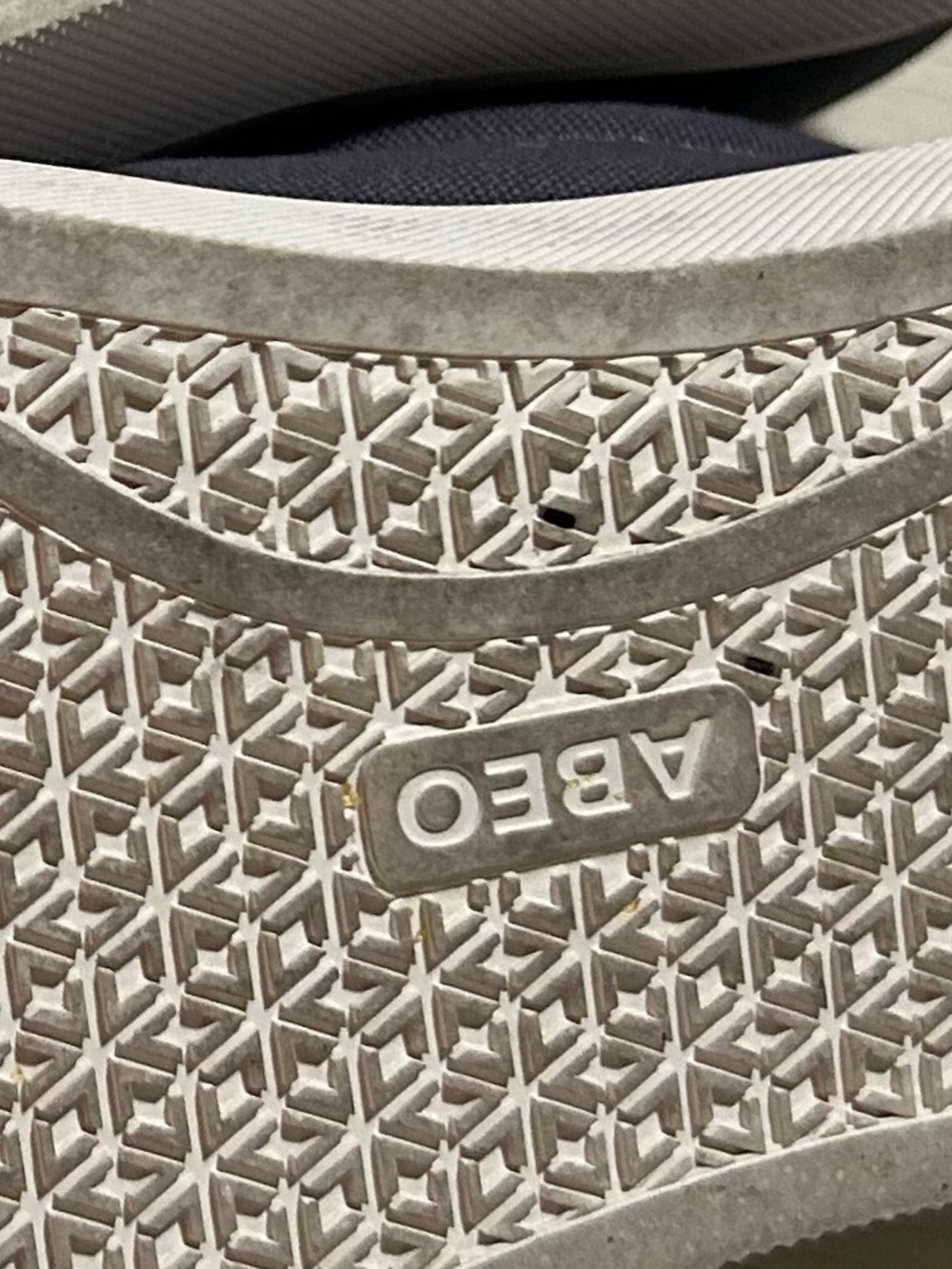 Abeo Women's Blue Canvas Lace-Up Sneakers with White Sole size 8 - Picture 9 of 10